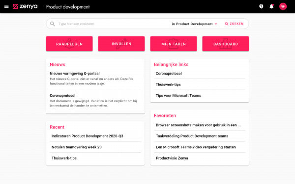 Zenya Software - SaaS-oplossing voor kwaliteits- en risicomanagement