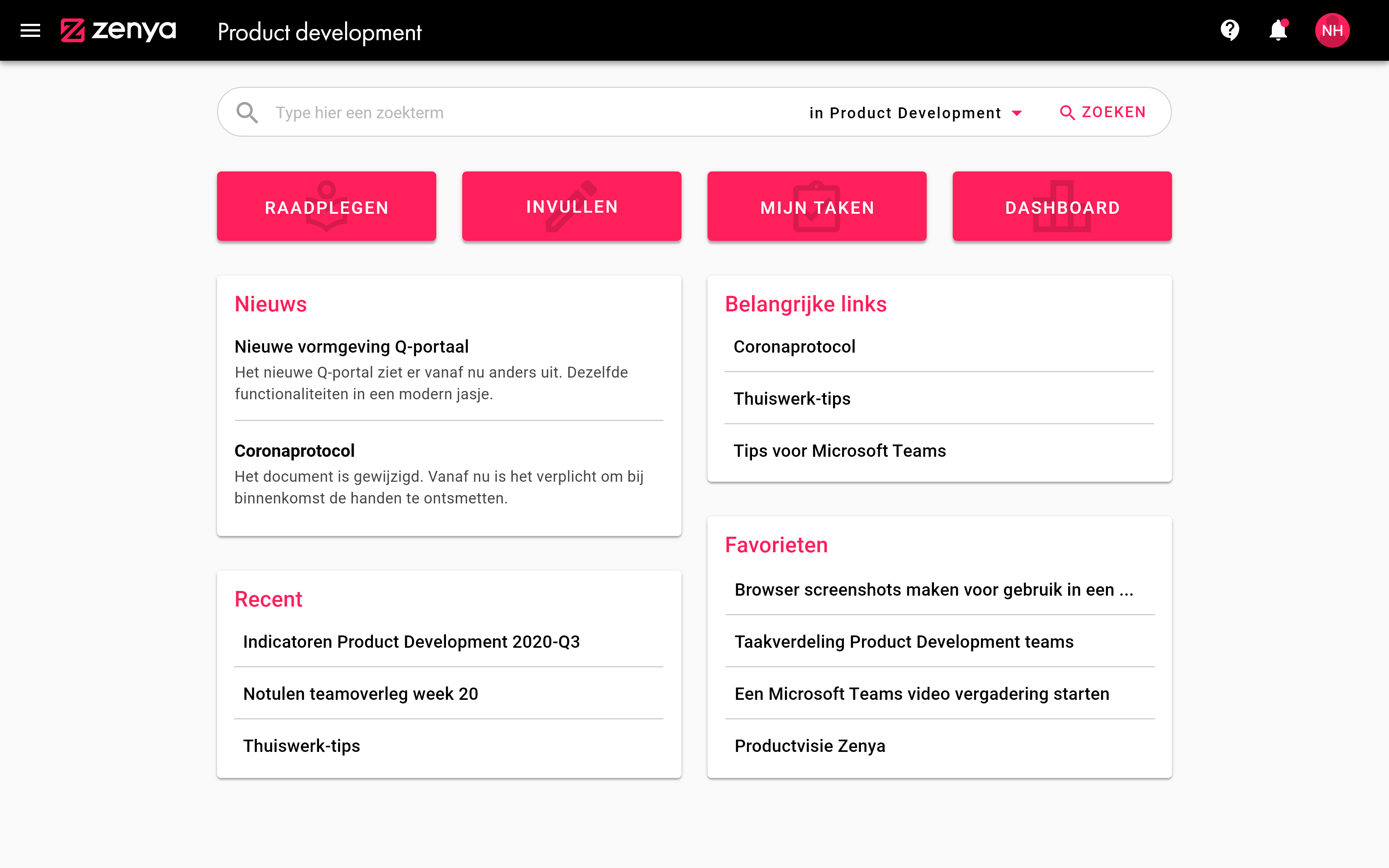 Zenya Software - SaaS-oplossing voor kwaliteits- en risicomanagement